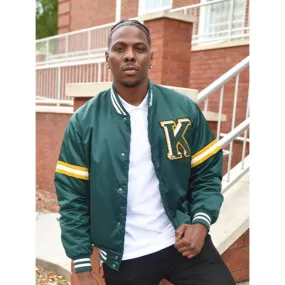 All American Homecoming Cam Watkins Green Varsity Jacket