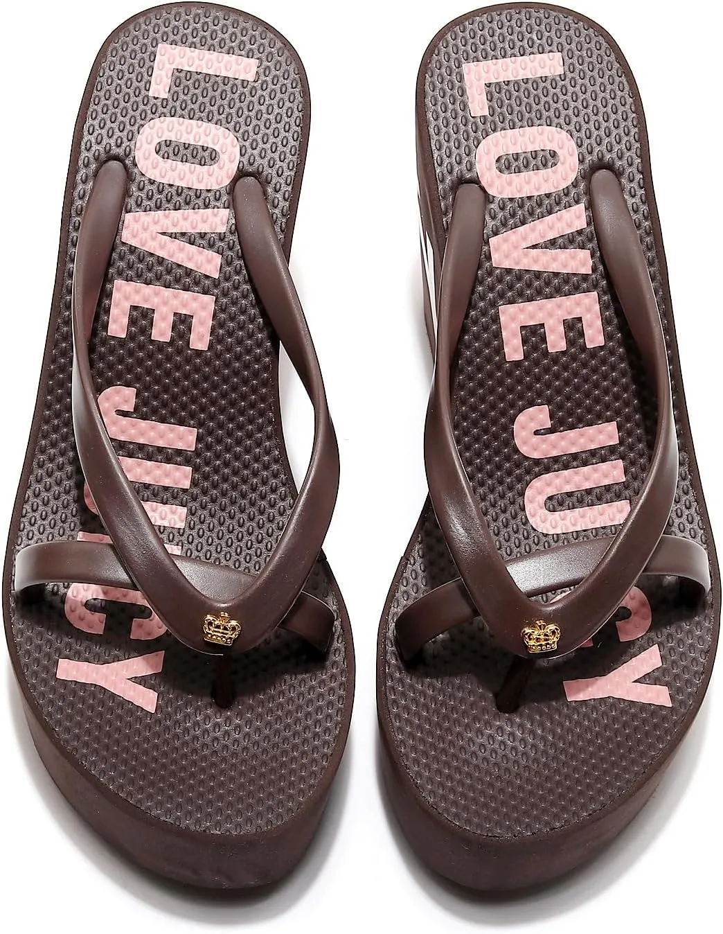 Chunky Flip Flops Womens Flip Flop Slip on Platform Sandals Summer Thong Heel Height Wedge Flip Flops for Women